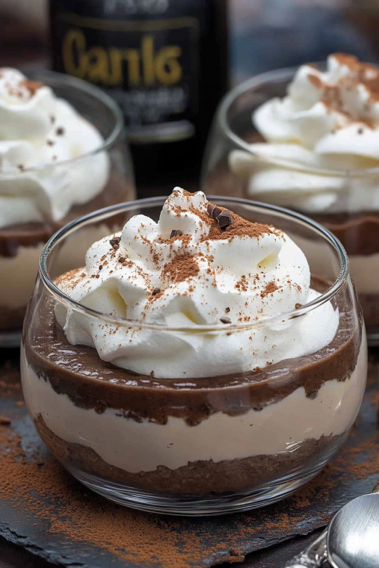 Baileys pudding pies