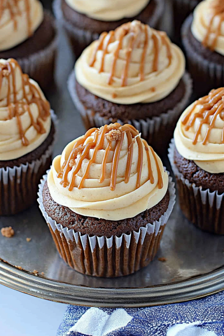 Biscoff cupcakes