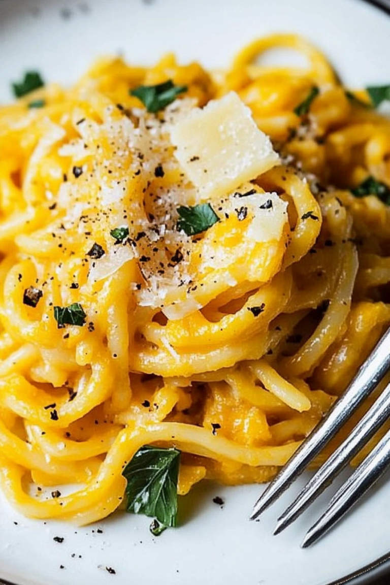 Butternut Leek Spaghetti