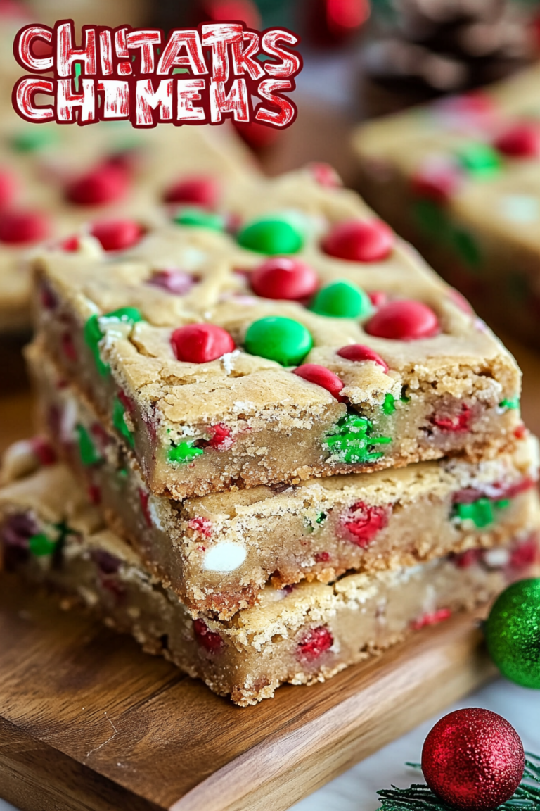 Christmas cookie bars