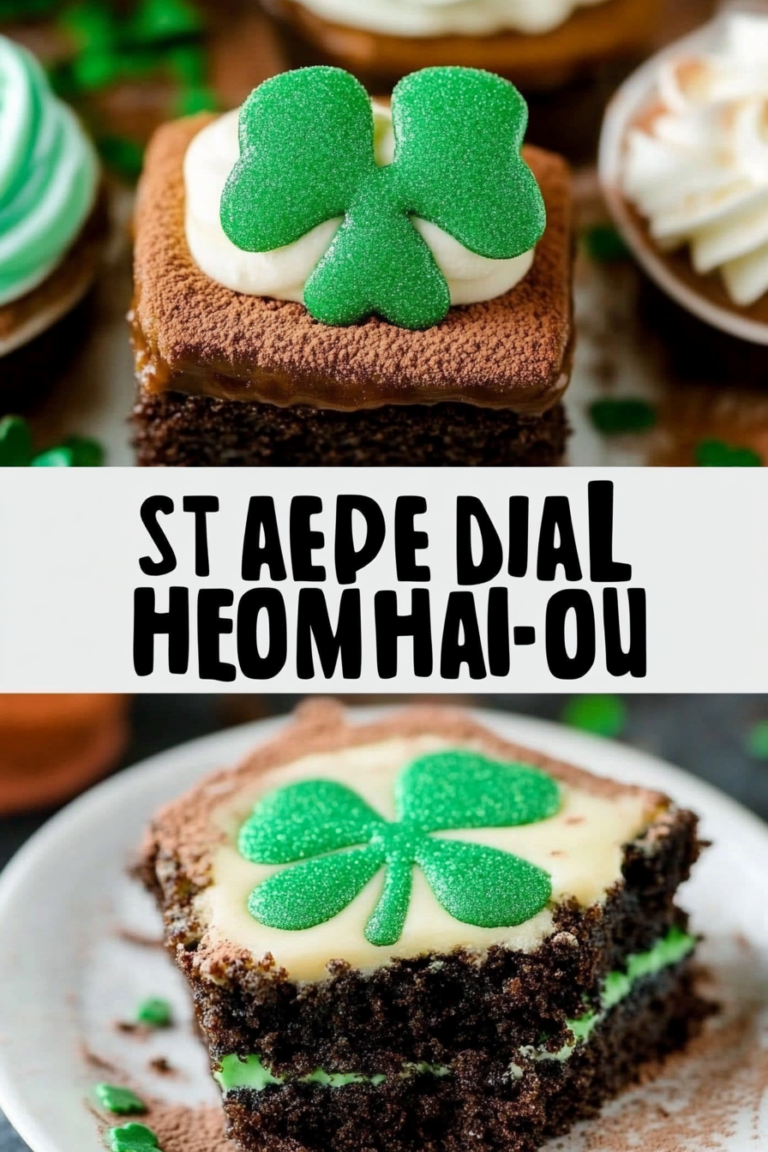 St Patricks Day desserts