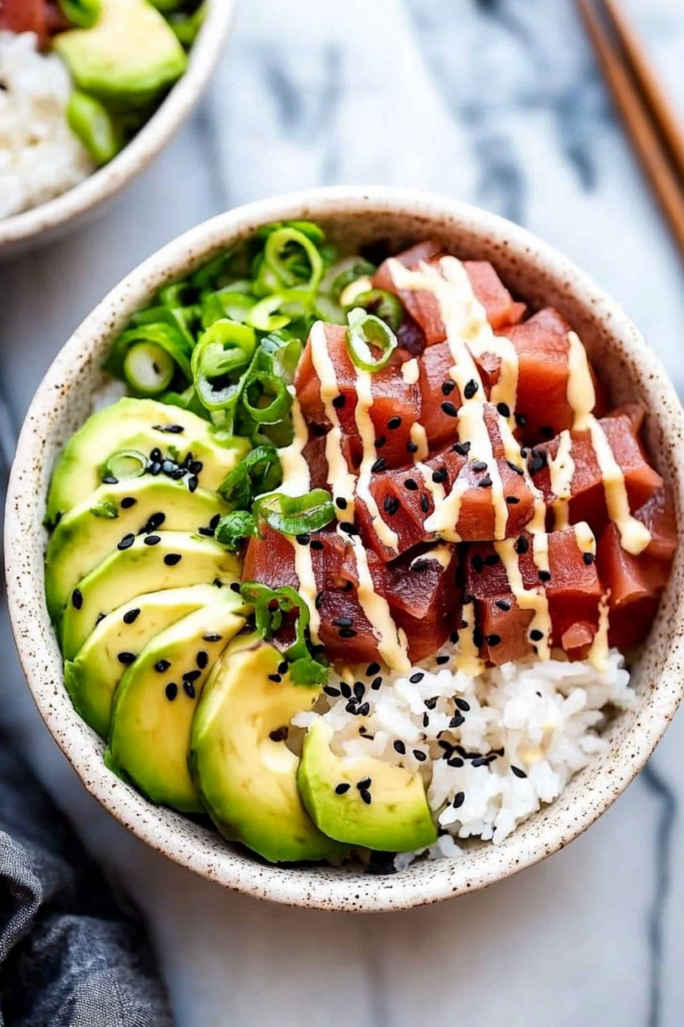 Tuna Poke Bowls