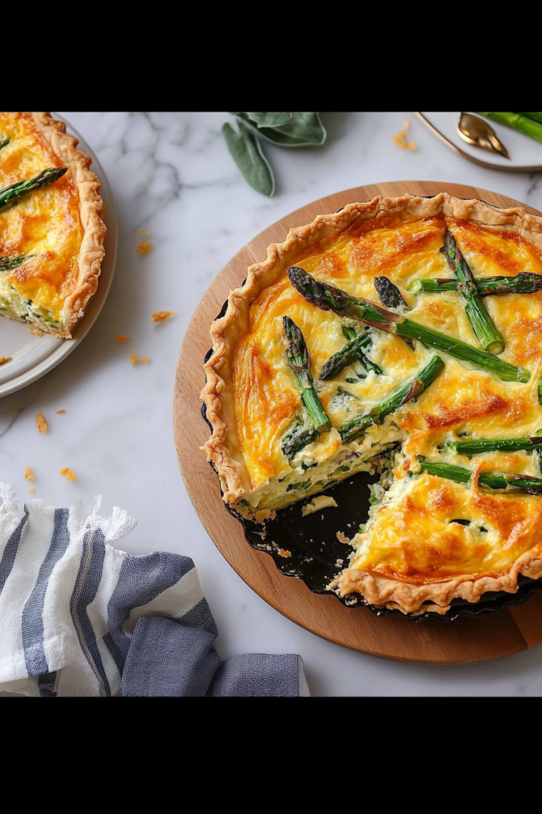 asparagus quiche
