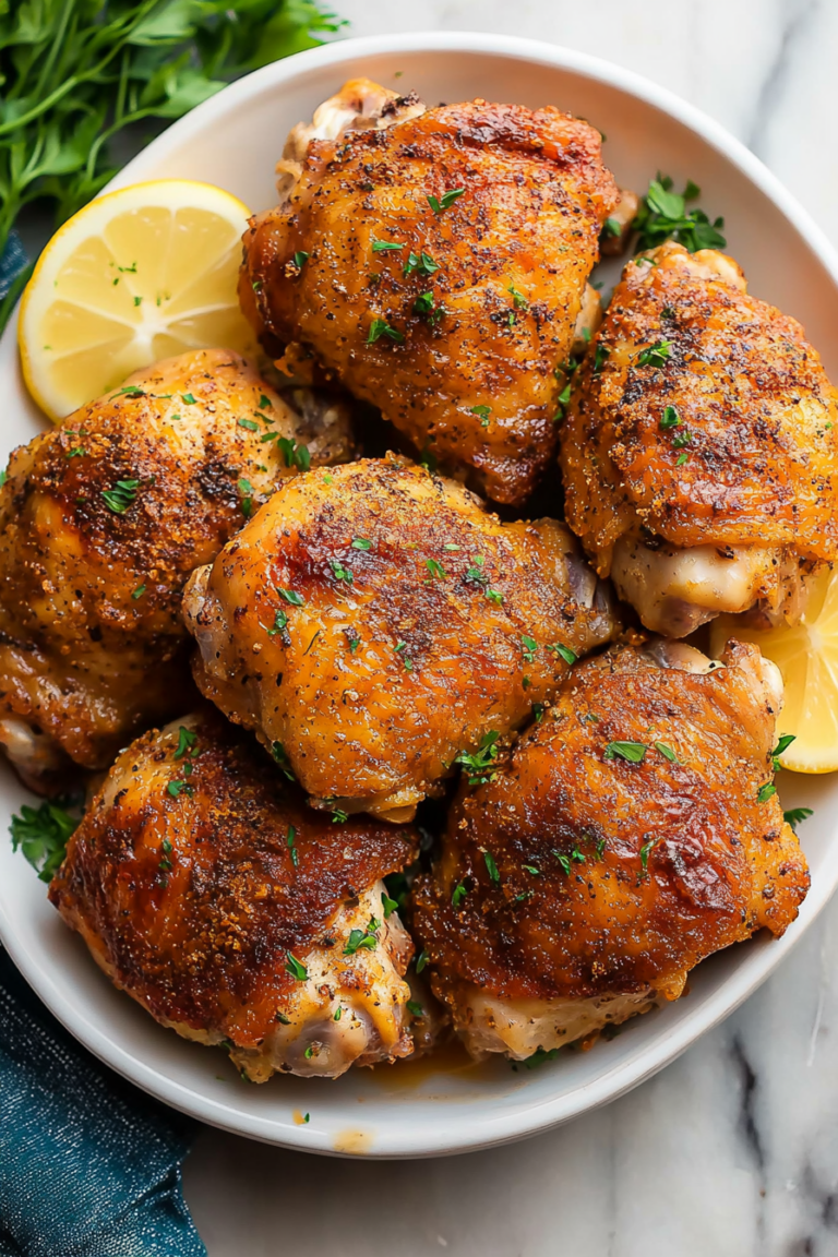 baked chicken thighs