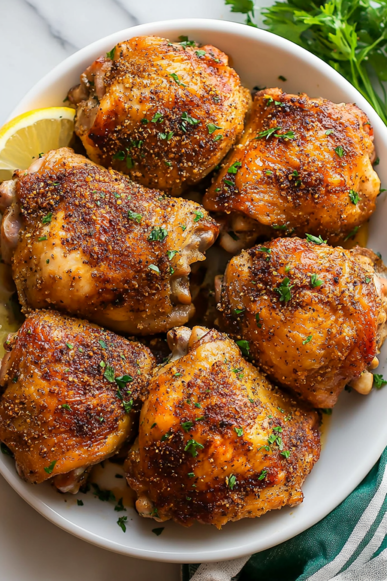baked chicken thighs
