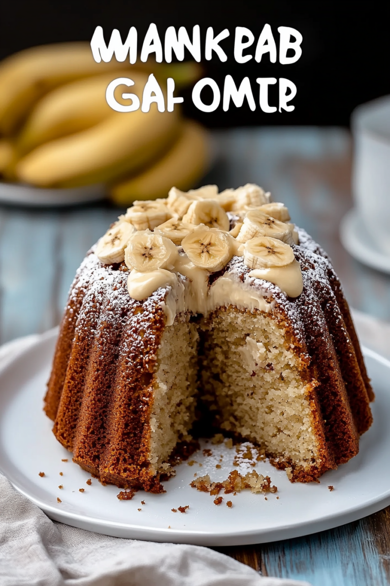 banana bundt cake