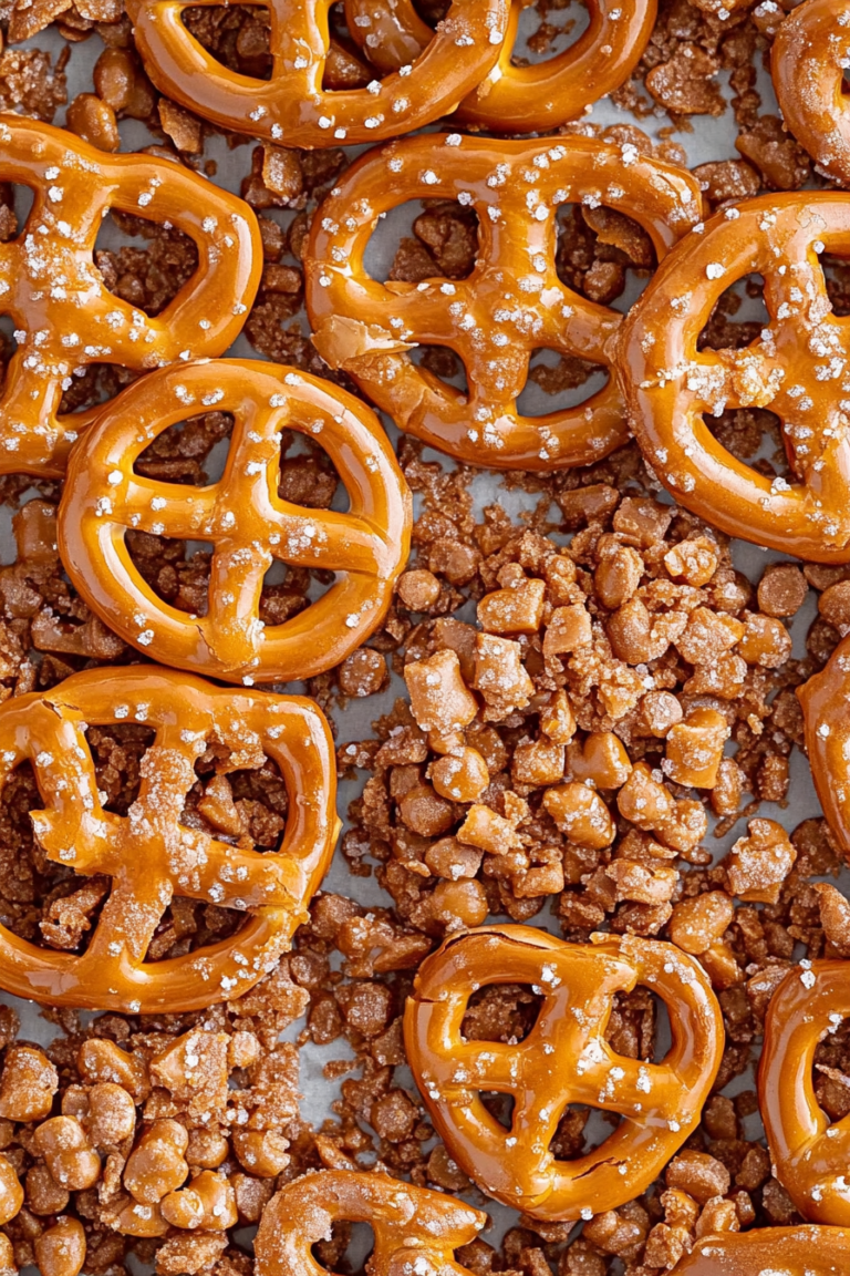 butter toffee pretzels