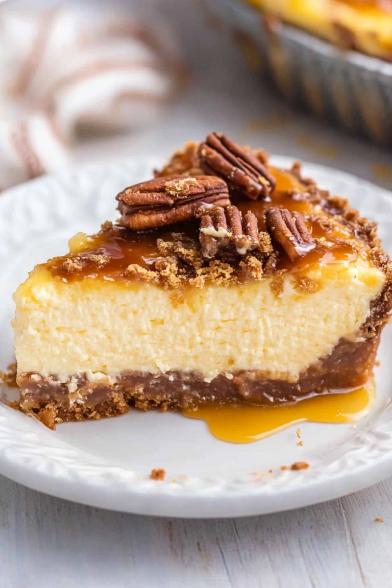 caramel cheesecake