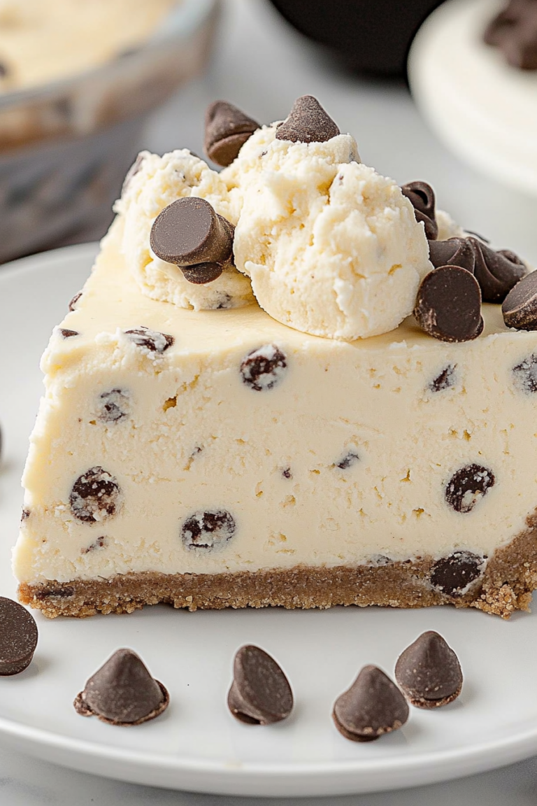 cookie dough cheesecake