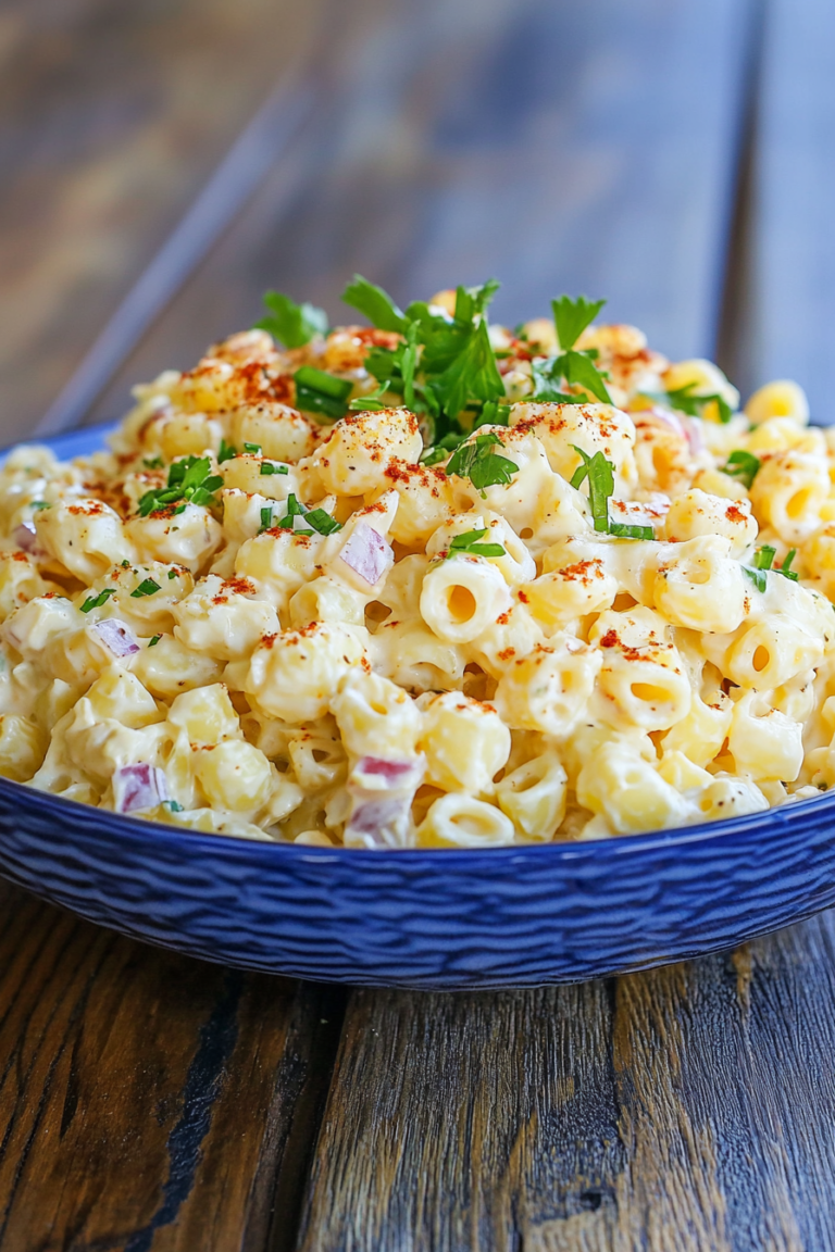 deviled egg pasta salad
