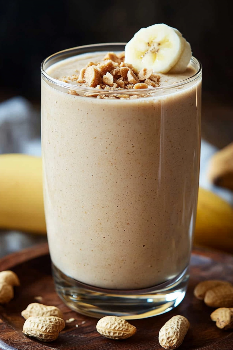 peanut butter banana smoothie
