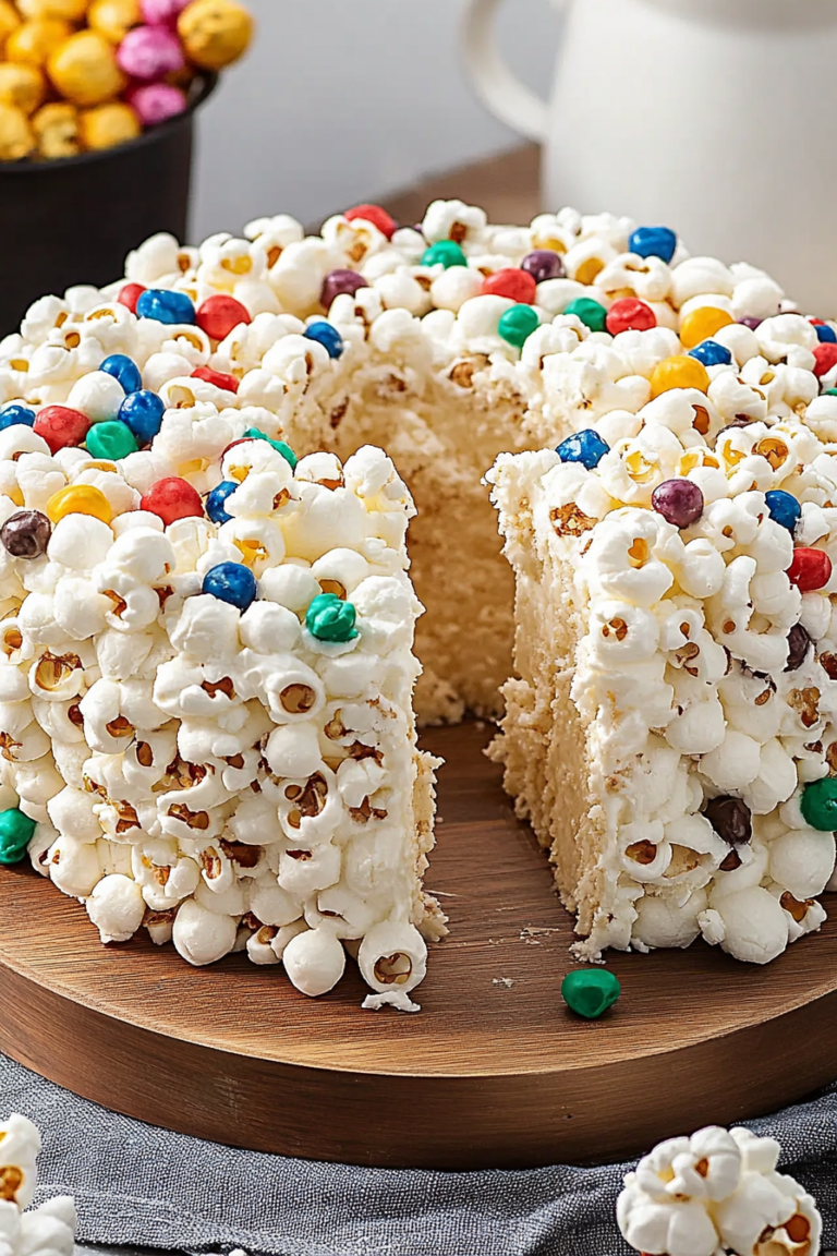 popcorn cake