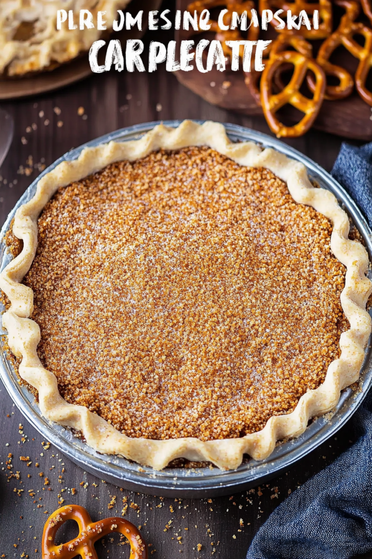 pretzel pie crust