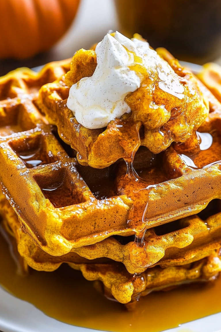 pumpkin waffles