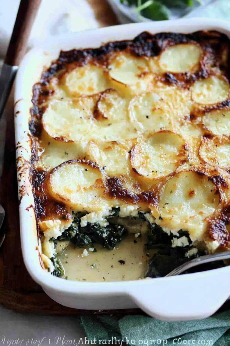 spinach feta potato