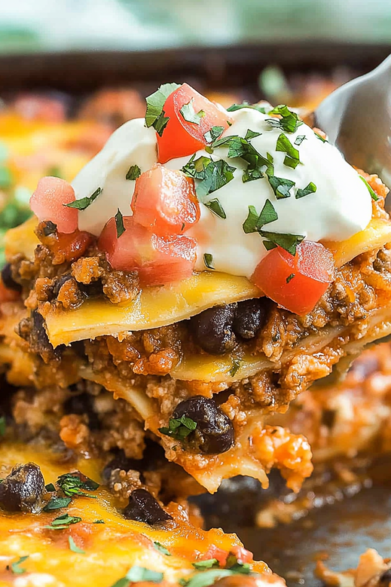 taco lasagna