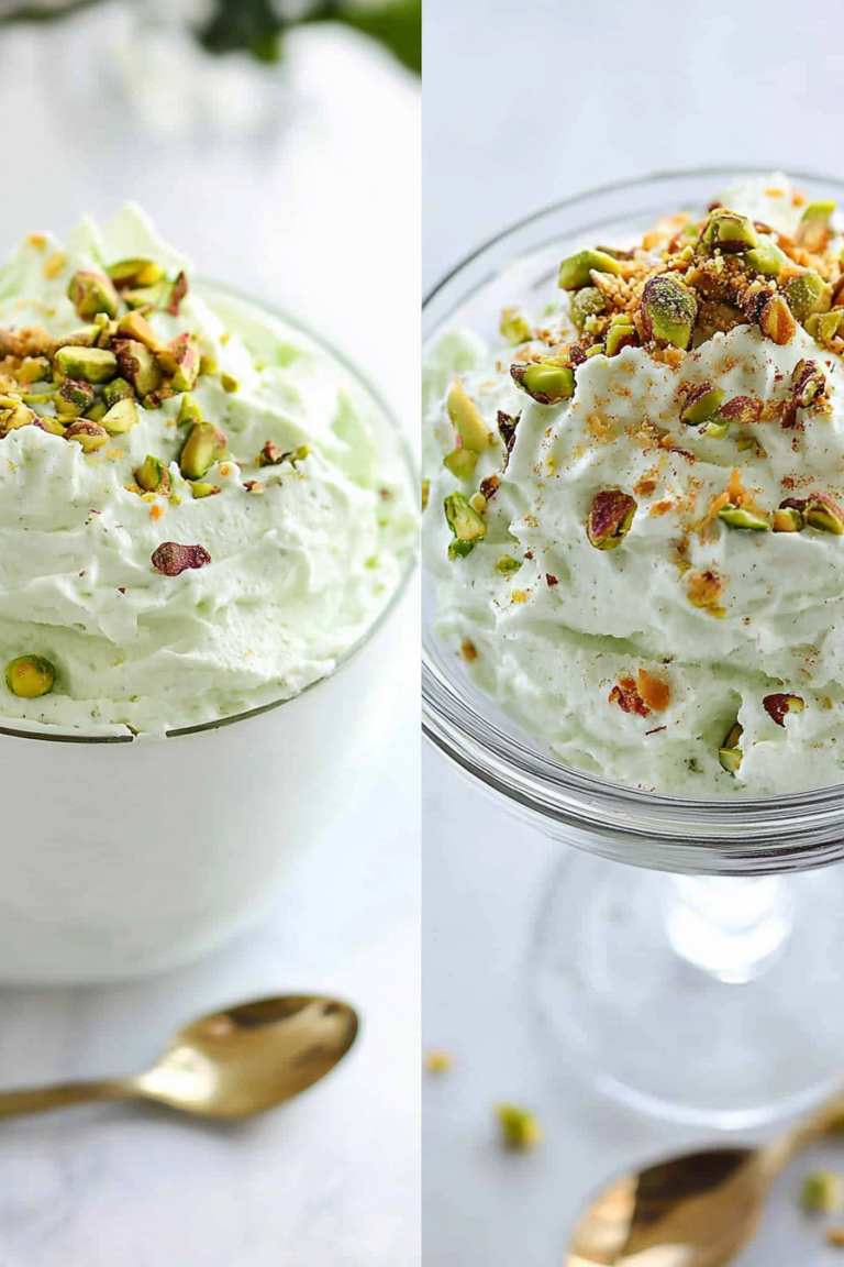 Pistachio dessert