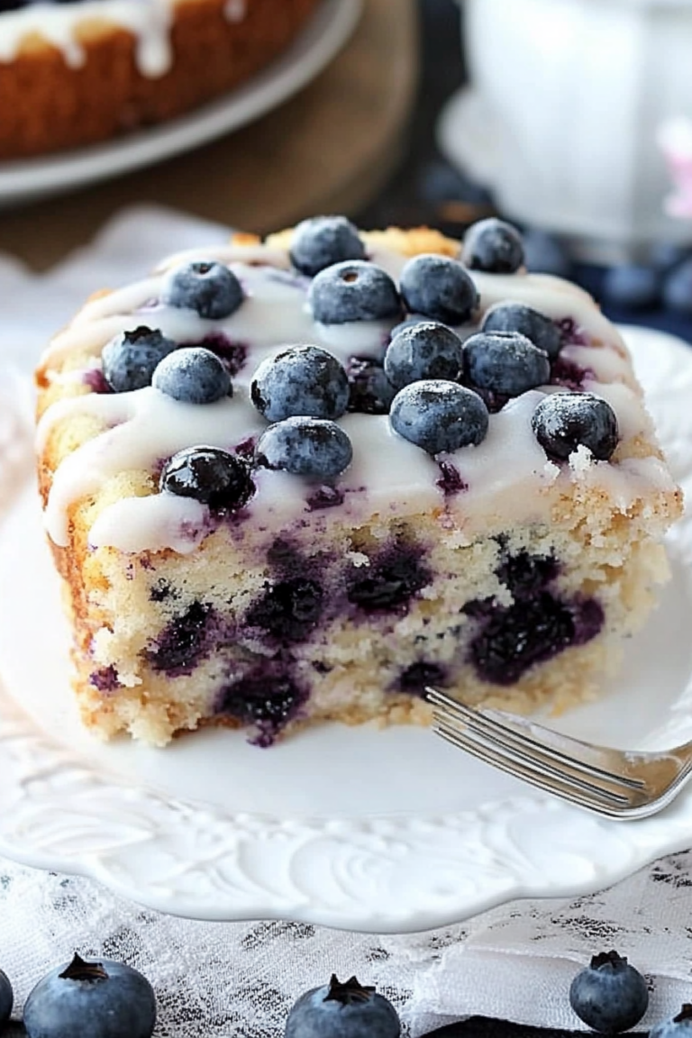 blueberry cake