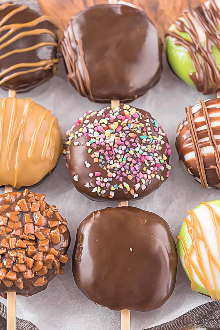 caramel apples