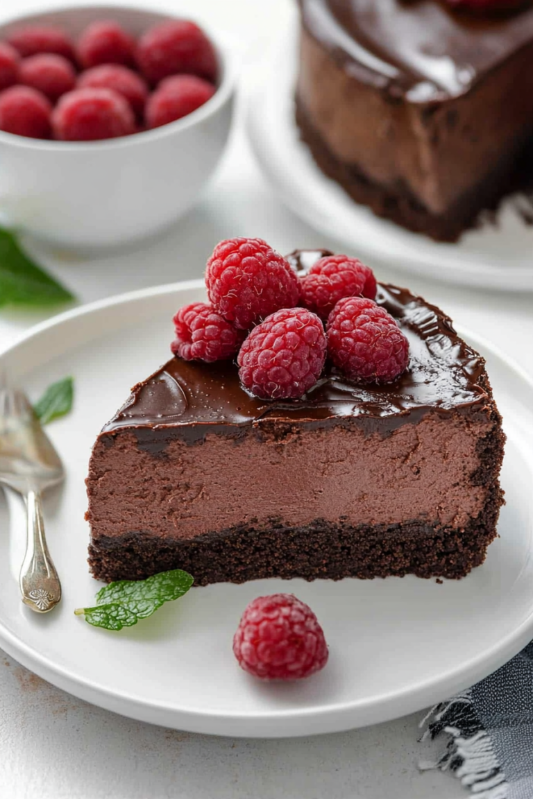 chocolate cheesecake