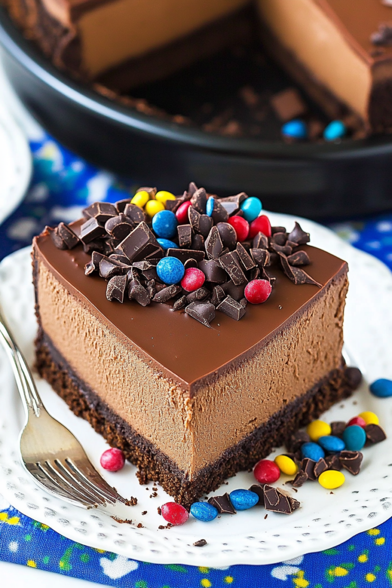 chocolate cheesecake