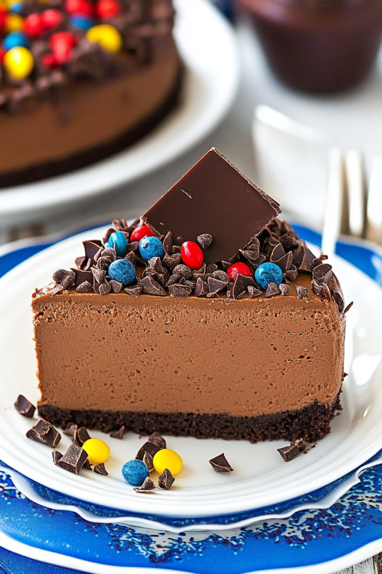 chocolate cheesecake