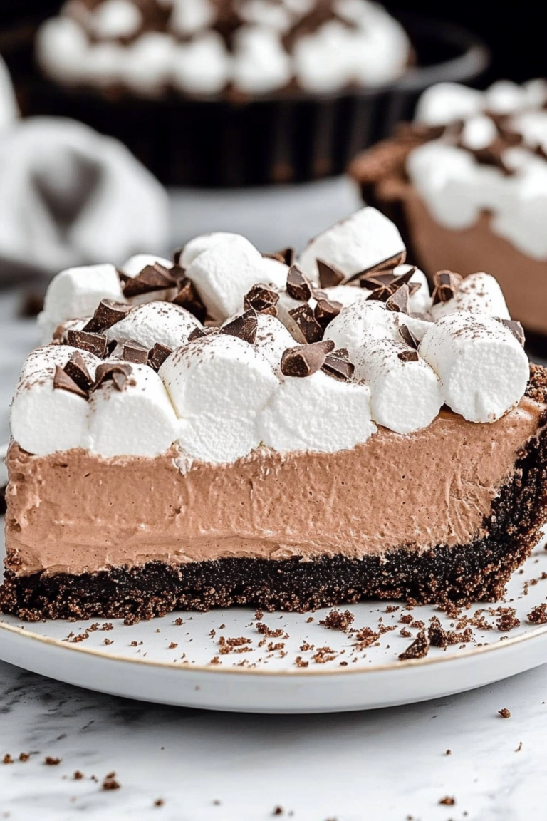 chocolate marshmallow pie