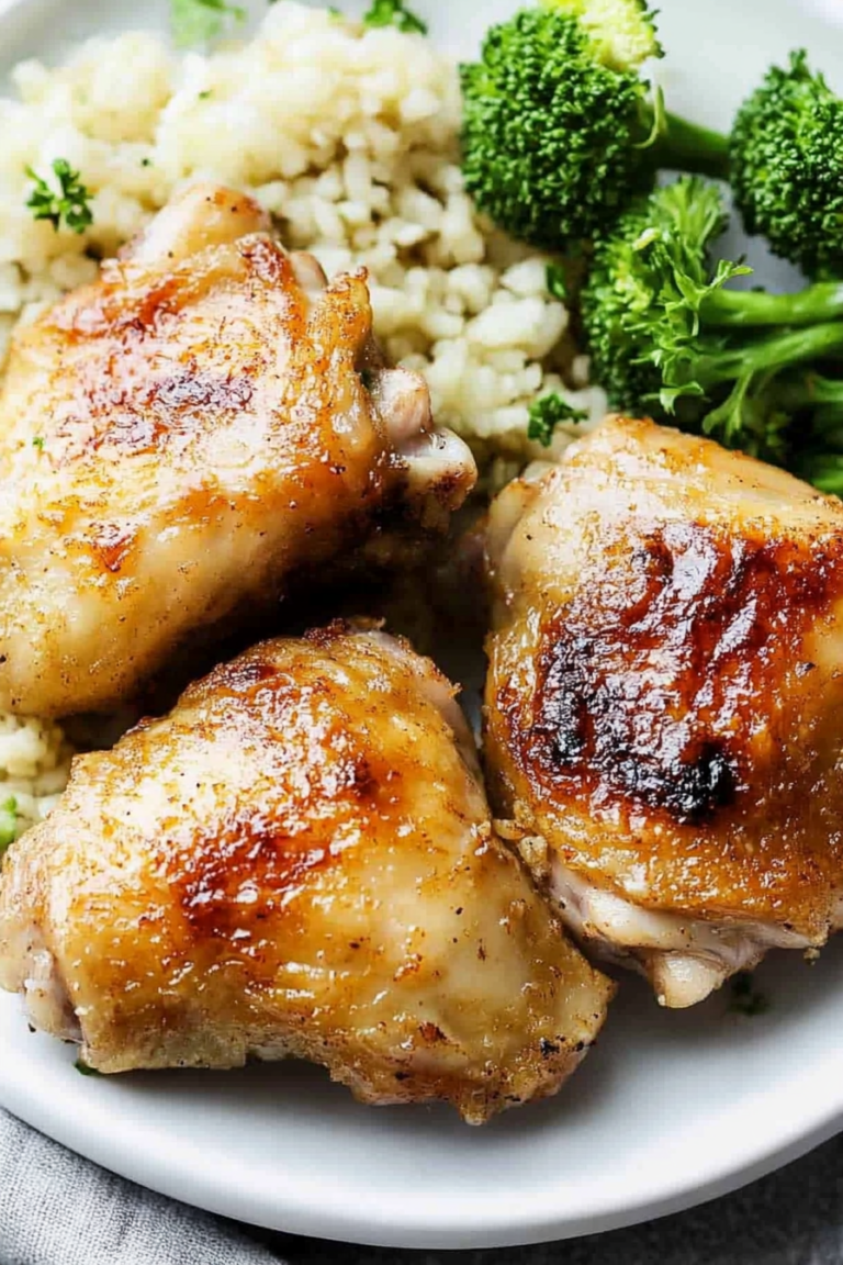 crispy chicken thighs