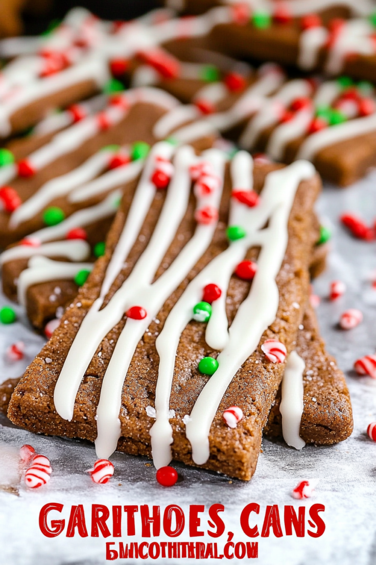 gingerbread cookie sticks