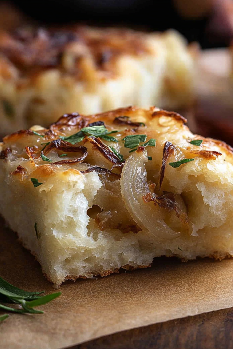 onion focaccia
