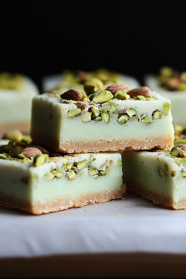 pistachio bars