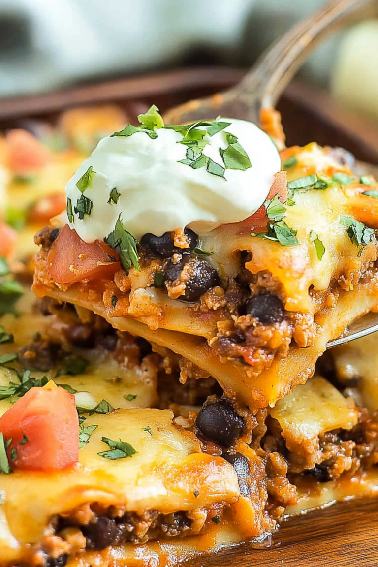 taco lasagna